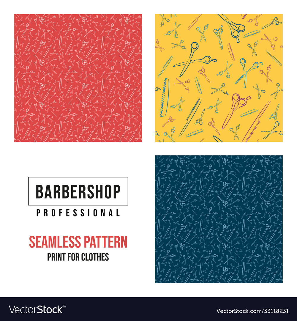 Seamless pattern print for clothes patterns vector image Seamless pattern print for clothes patterns