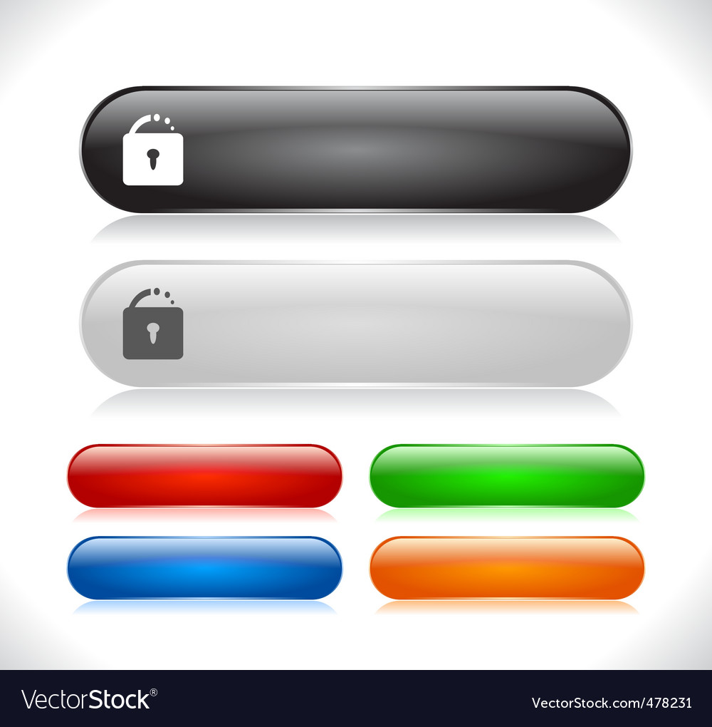 Website menu buttons