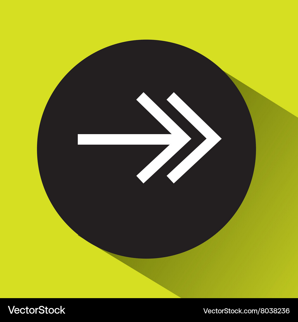 Arrows icon design Royalty Free Vector Image - VectorStock