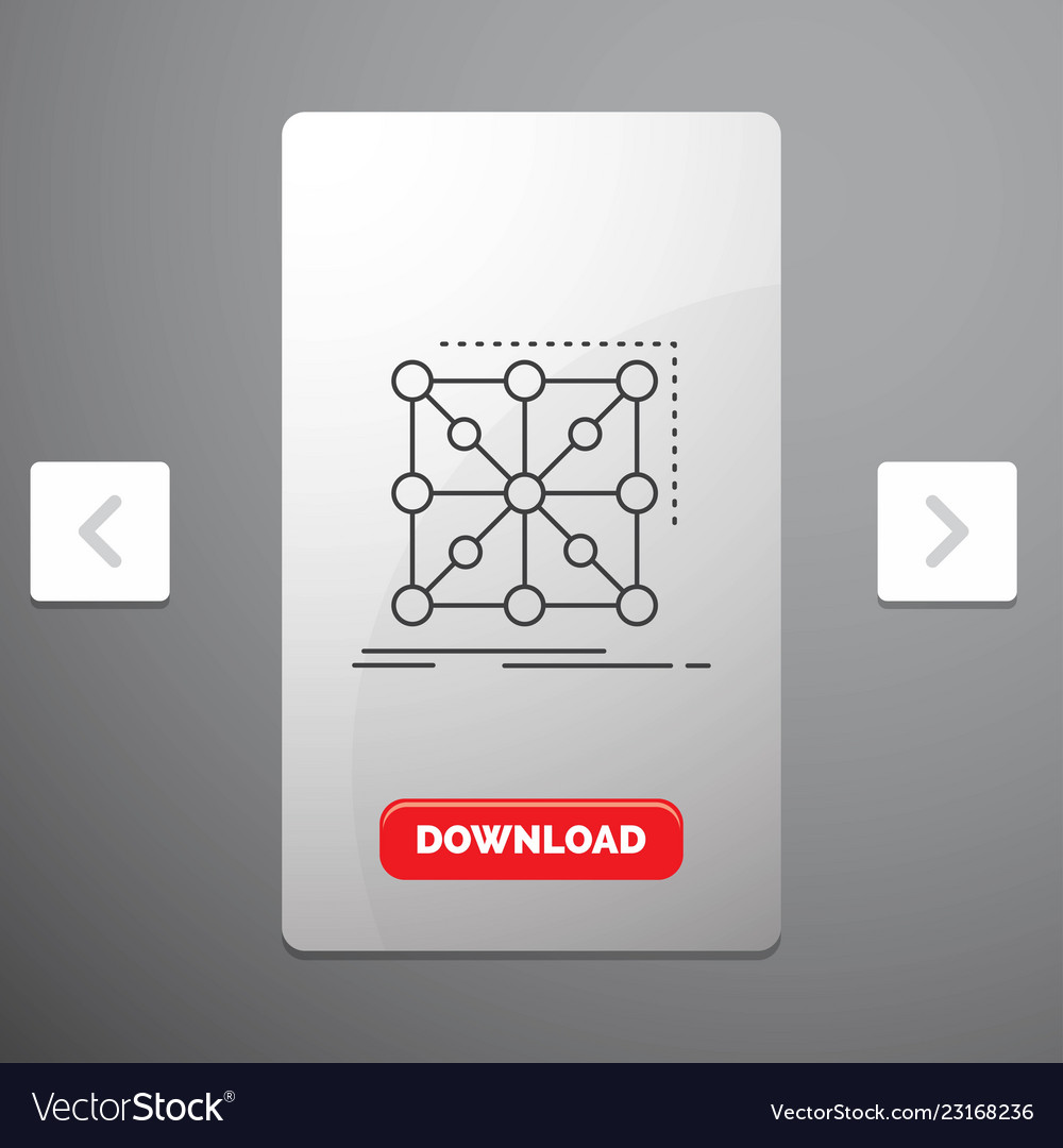 Datenrahmen App Cluster komplexe Zeilensymbol vector image Datenrahmen App Cluster komplexe Zeilensymbol