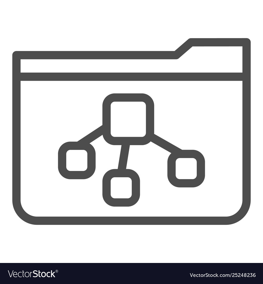 Datei Baum Ordner Zeile Symbol mit Dokument vector image Datei Baum Ordner Zeile Symbol mit Dokument