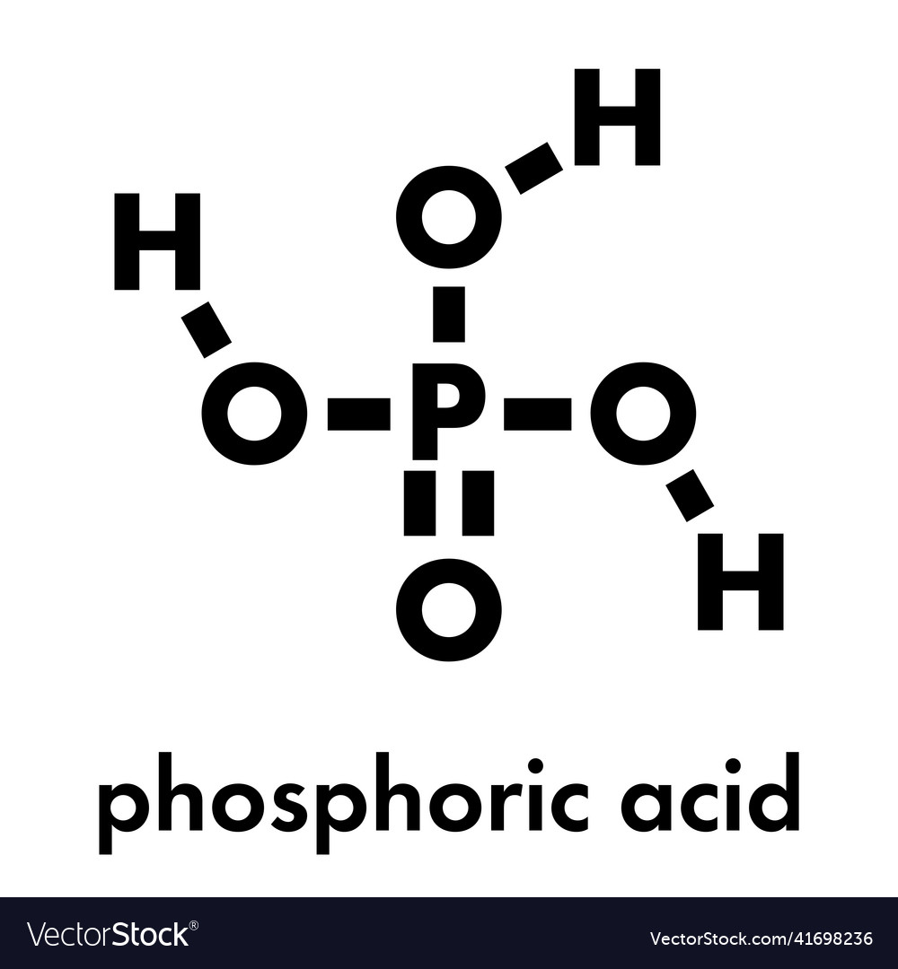 eingesetztes Phosphorsäure-Mineralmolekül