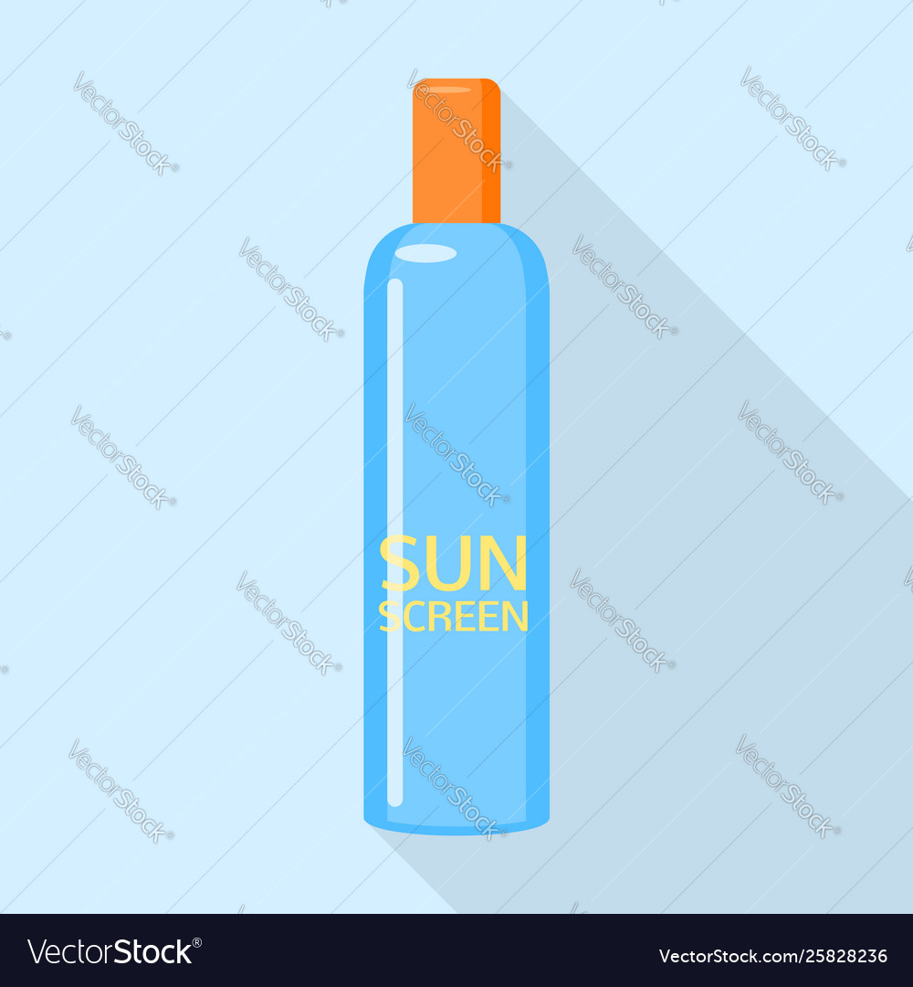 sunblock blue bottle