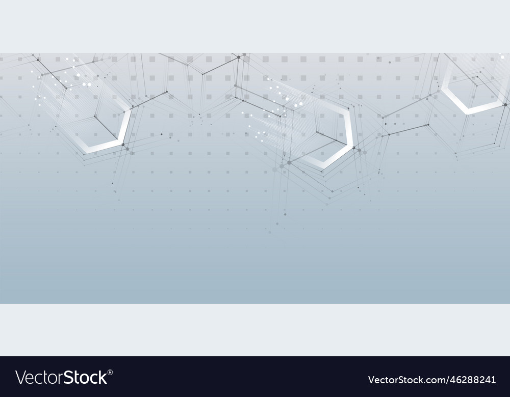 Abstract futuristic fade computer technology vector image Abstract futuristic fade computer technology