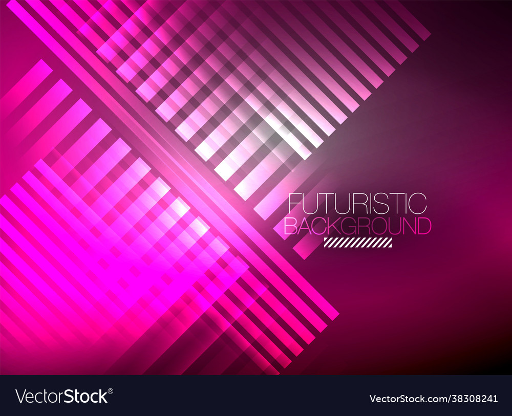 Bright neon color techno abstract background