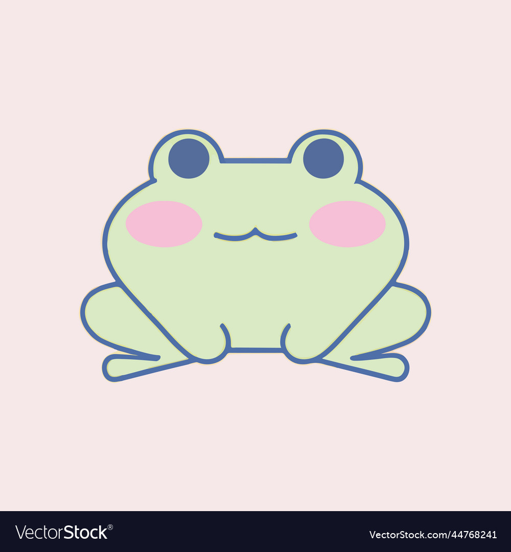 Kawaii Frog Girl Anime - Frog Girl - Pin | TeePublic