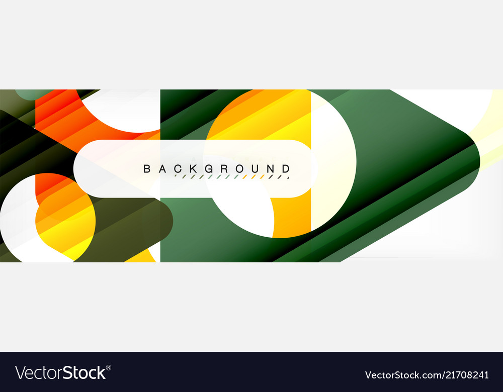 Geometric background circles and triangles shapes Vector Image Geometric background circles and triangles shapes