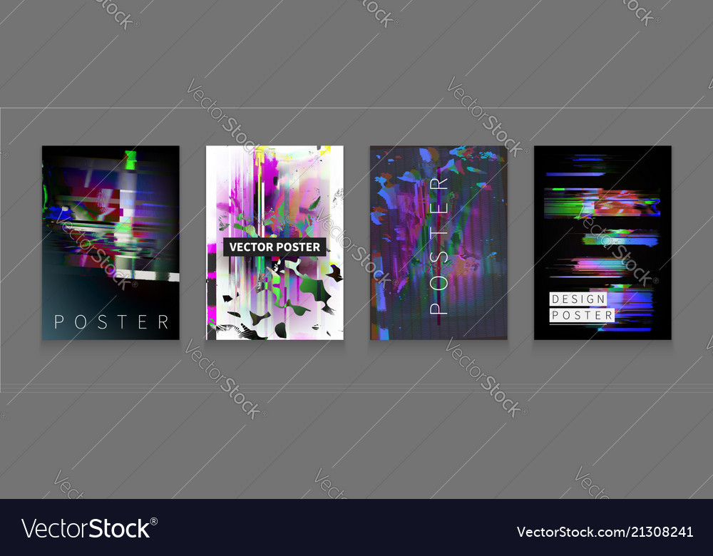 Stock glitch style computer