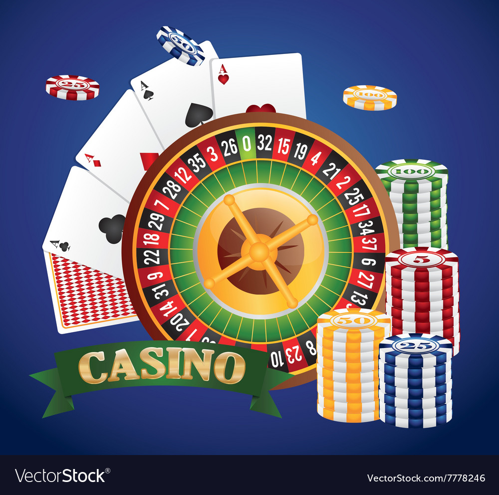 Casino icon desin Royalty Free Vector Image - VectorStock