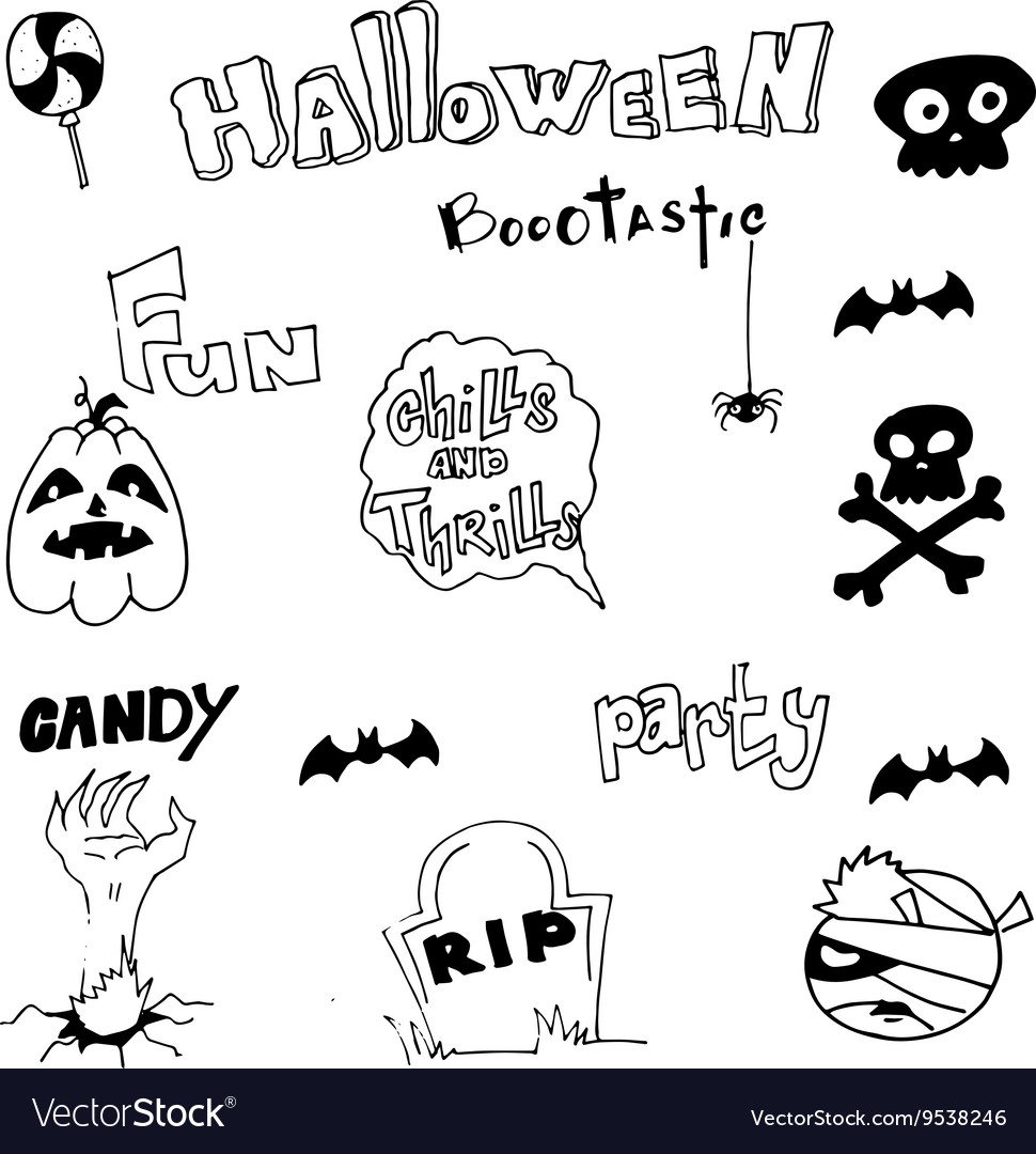 Halloween Pictures To Draw - Wattnewis