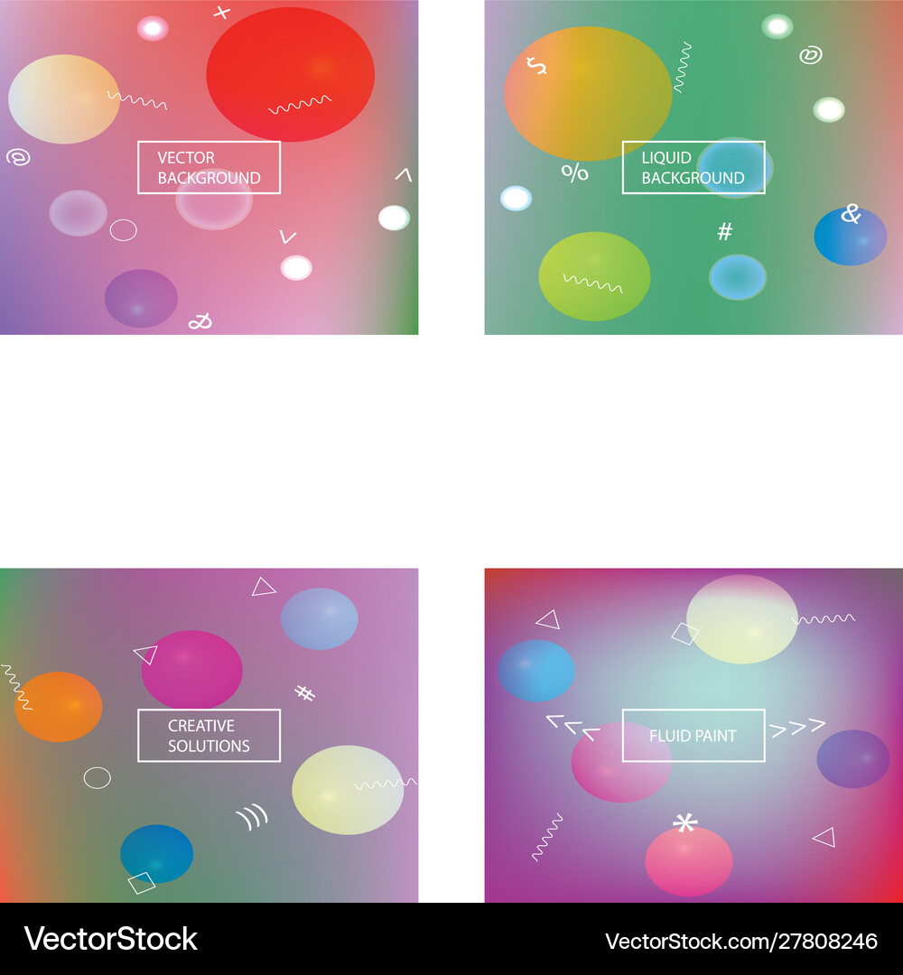 Inspiring Colorful Modern Background Royalty Free Vector