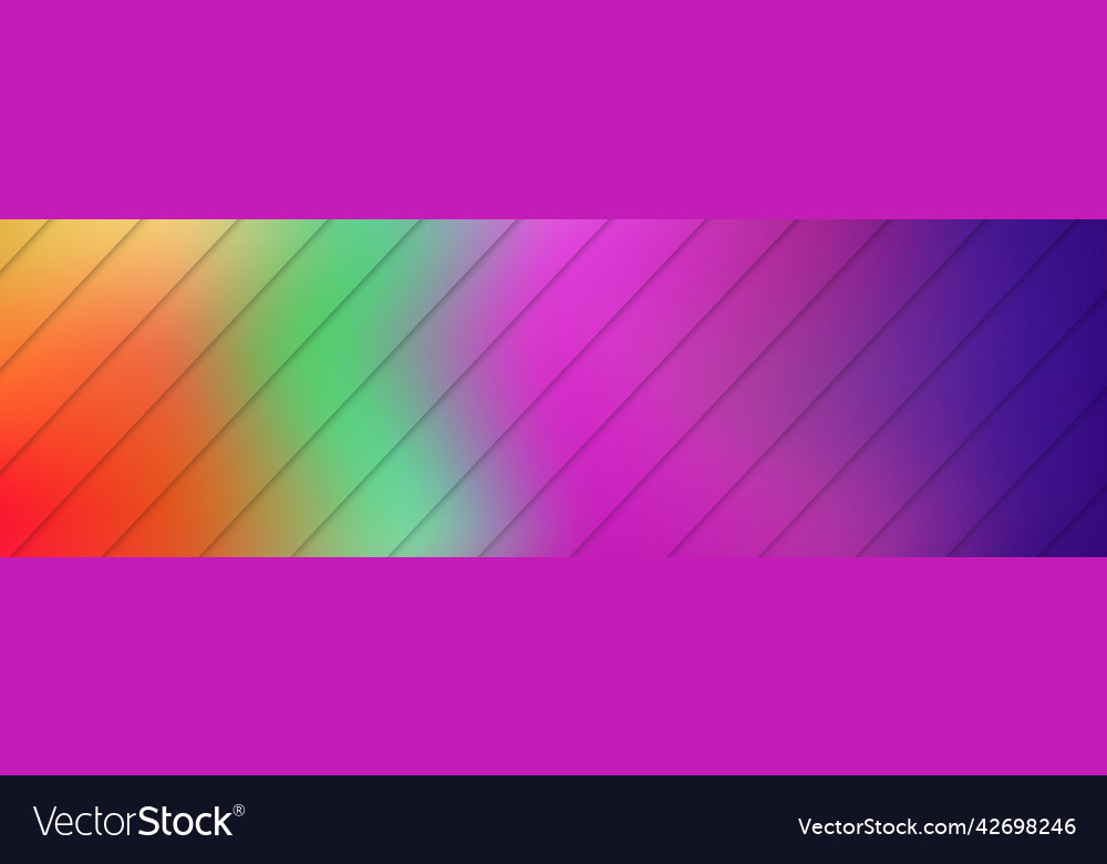 Panoramic abstract web background colorful Vector Image Panoramic abstract web background colorful