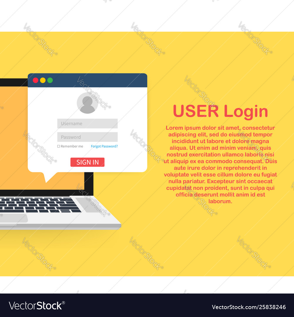 Sign in to account user authorization login