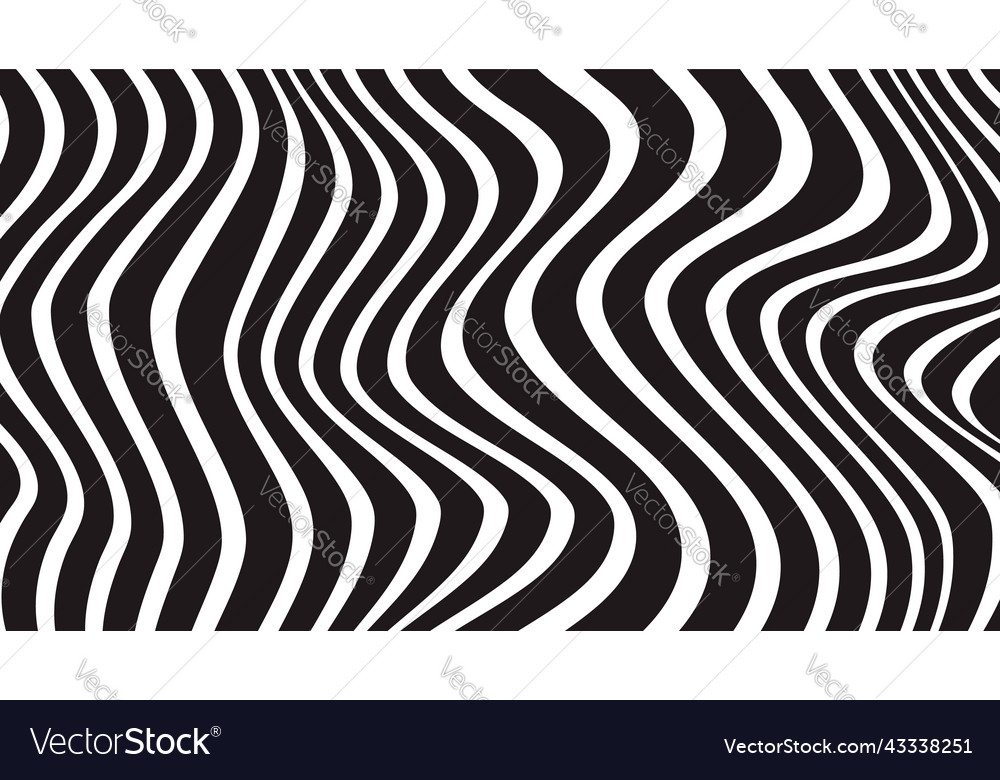 Abstract zig zag line wave background