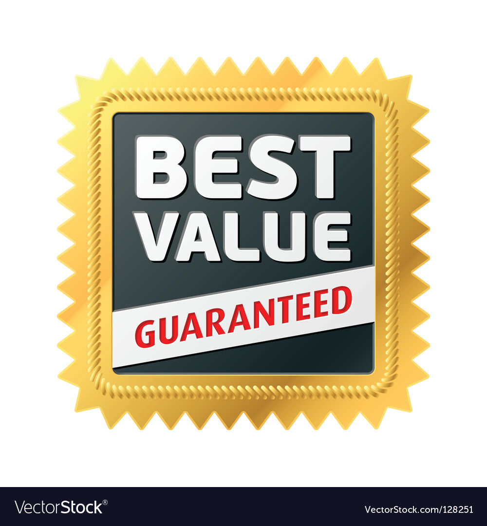 Best value label Royalty Free Vector Image VectorStock