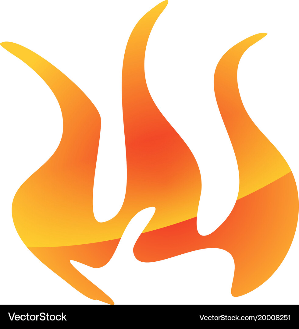 Fire logo Royalty Free Vector Image - VectorStock