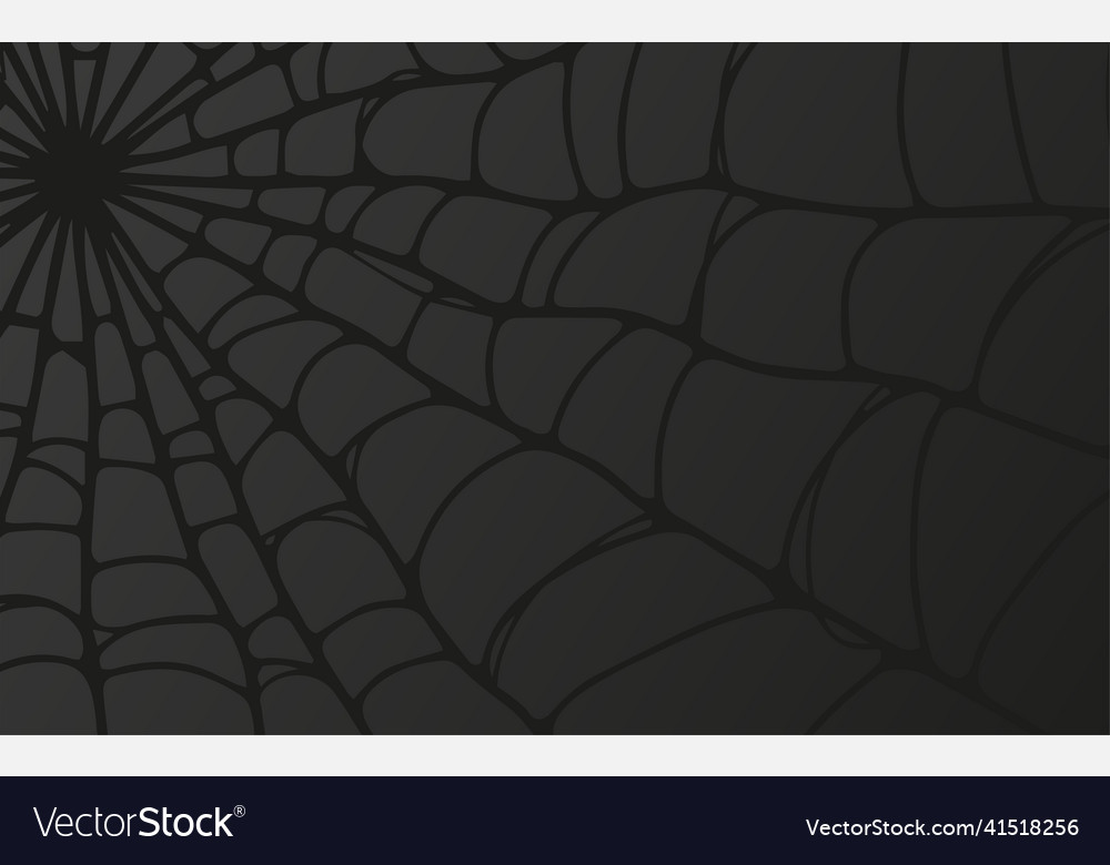Black background with cobweb pattern
