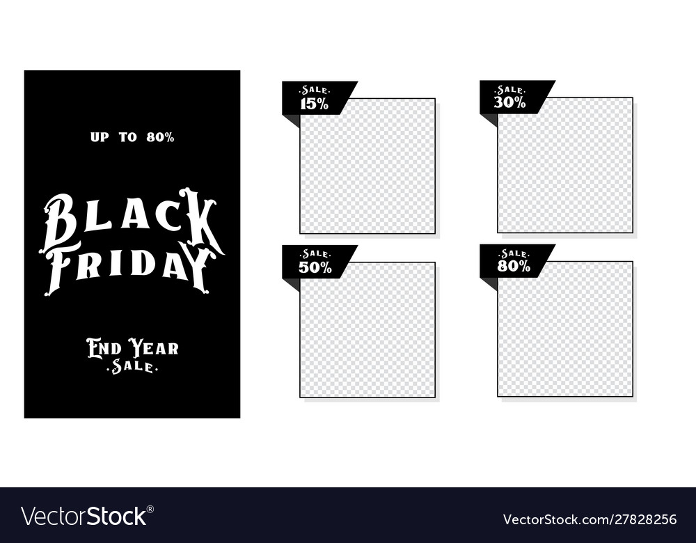 Black friday sale Royalty Free Vector Image - VectorStock