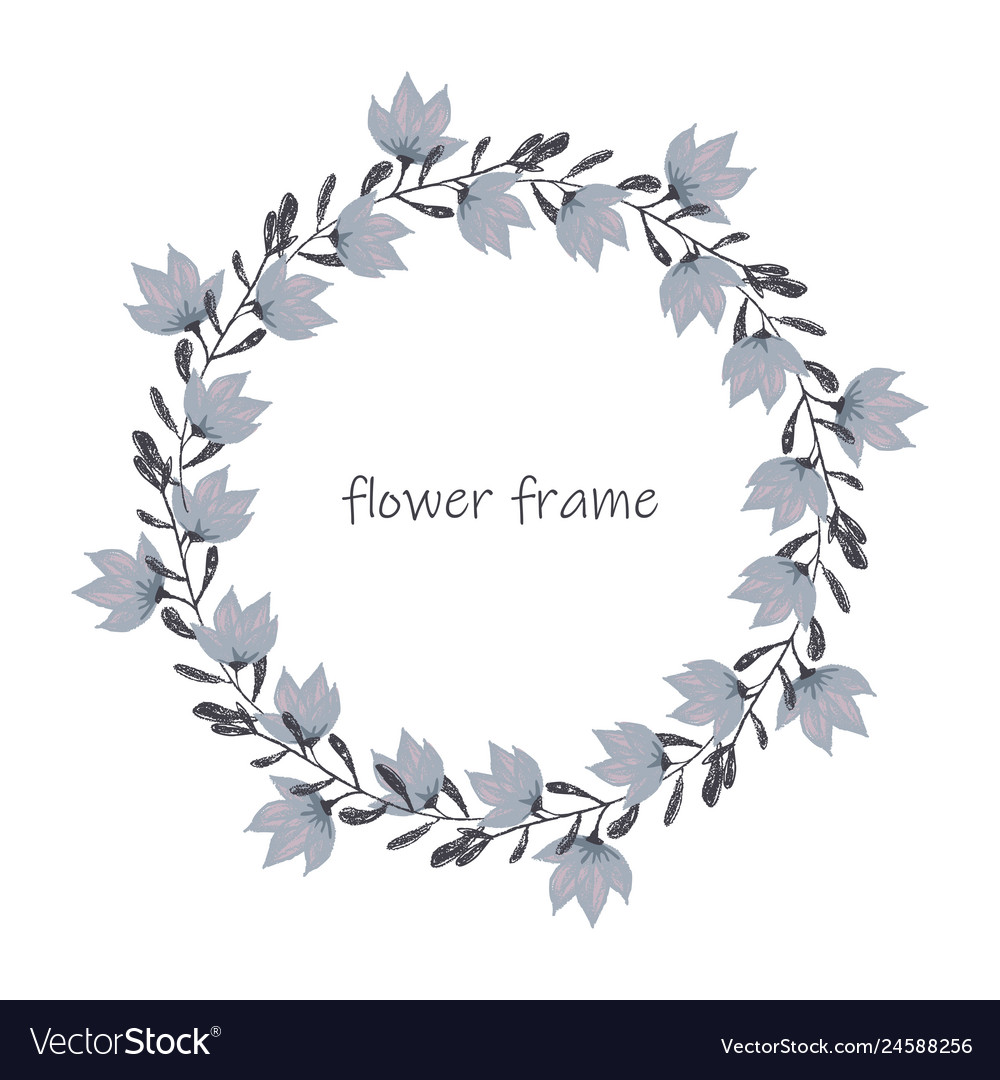 Floral elementscolorful collection Royalty Free Vector Image