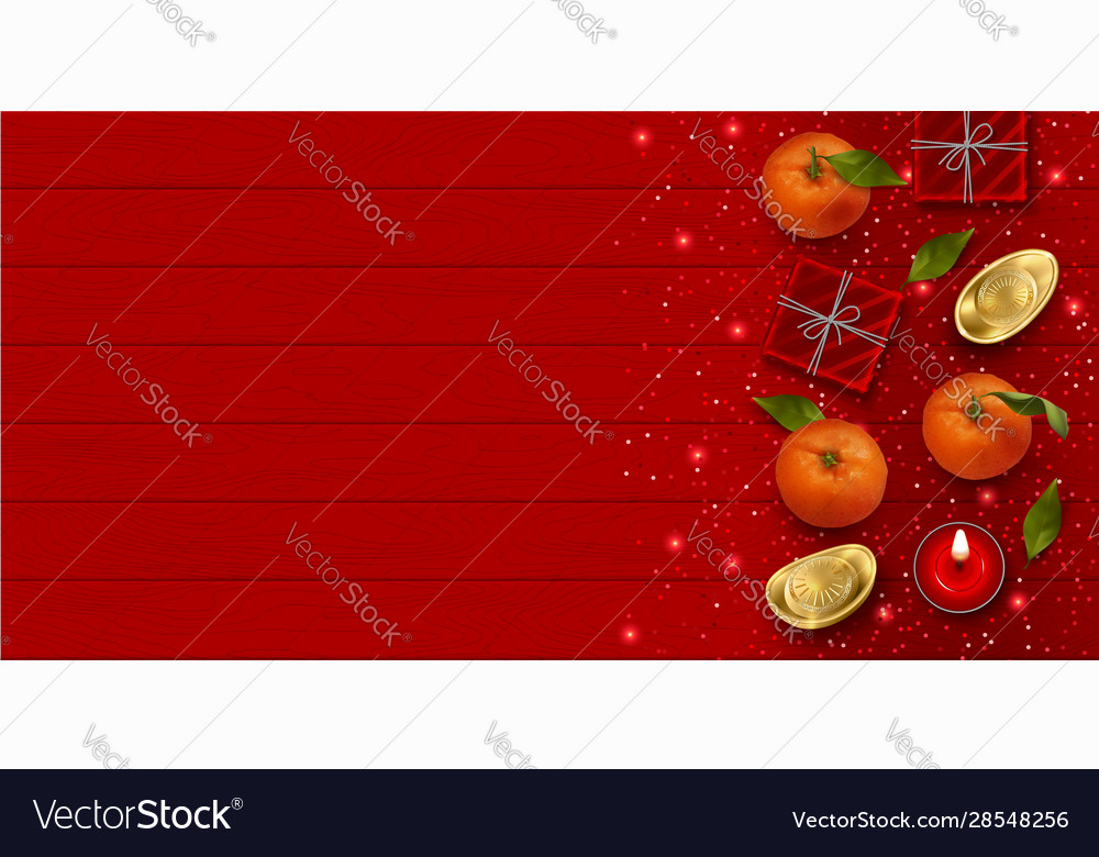 Lunar chinese new year vector image Lunar chinese new year