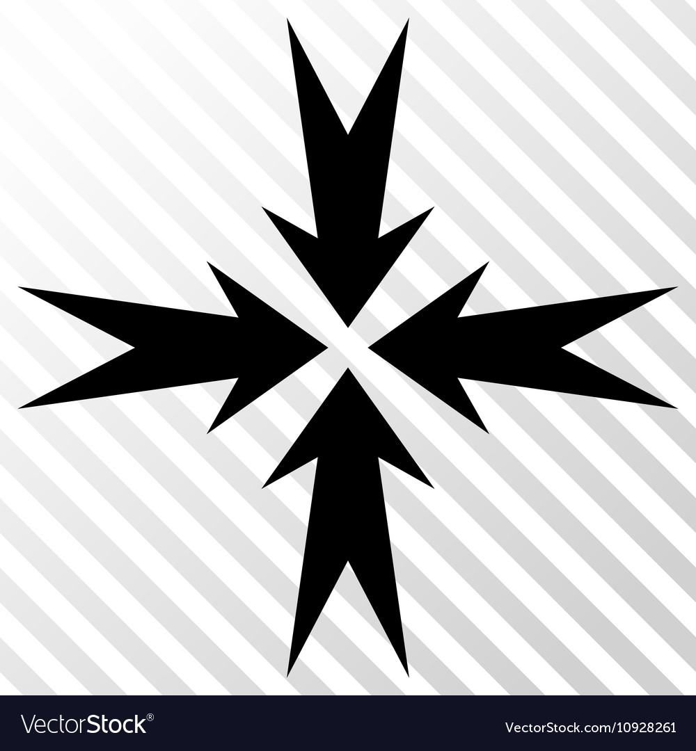 Compression arrows icon