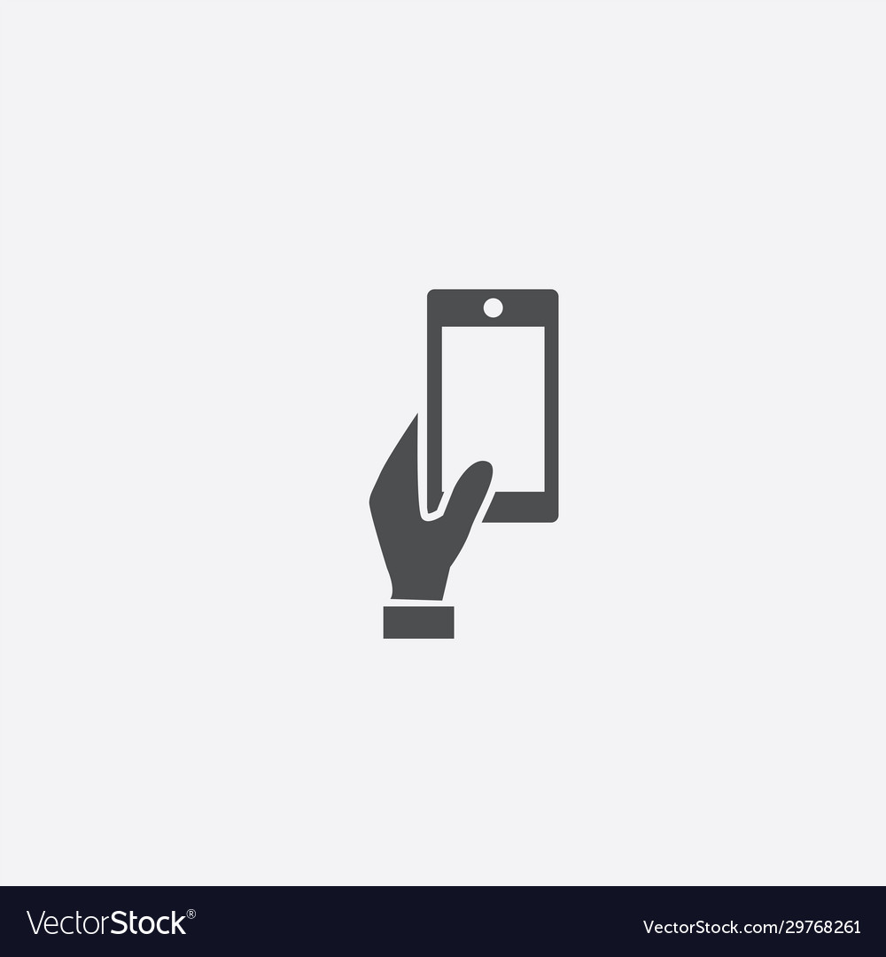 Hand Smartphone-Symbol