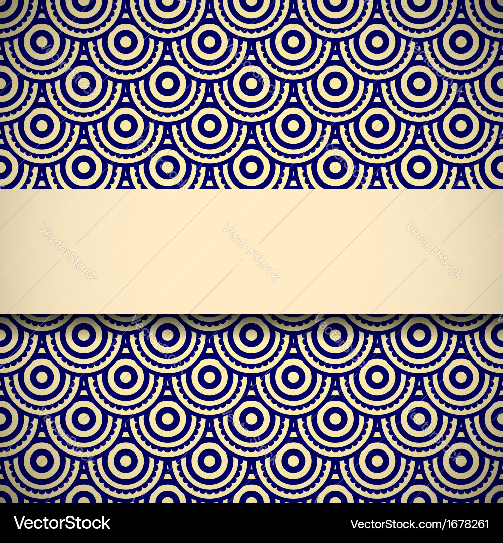 Seamless pattern with circles Royalty Free Vector Image