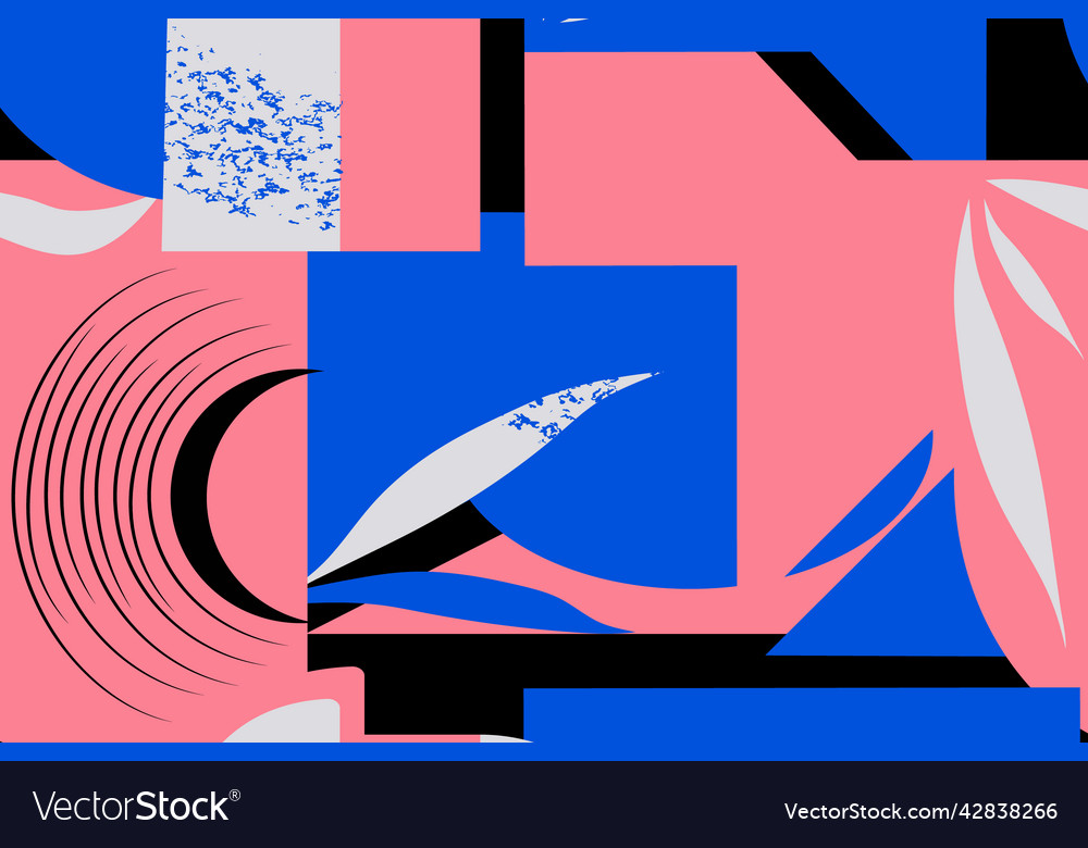 Abstract background withe various lines andfiguras vector image Abstract background withe various lines andfiguras