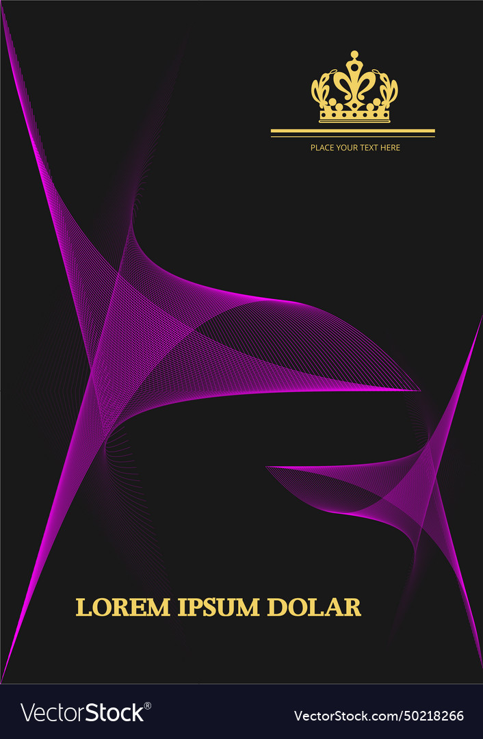 Abstract futuristic background with place text