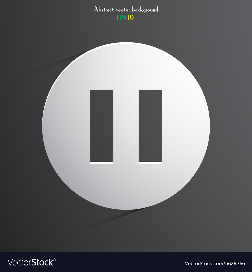 Pause web icon