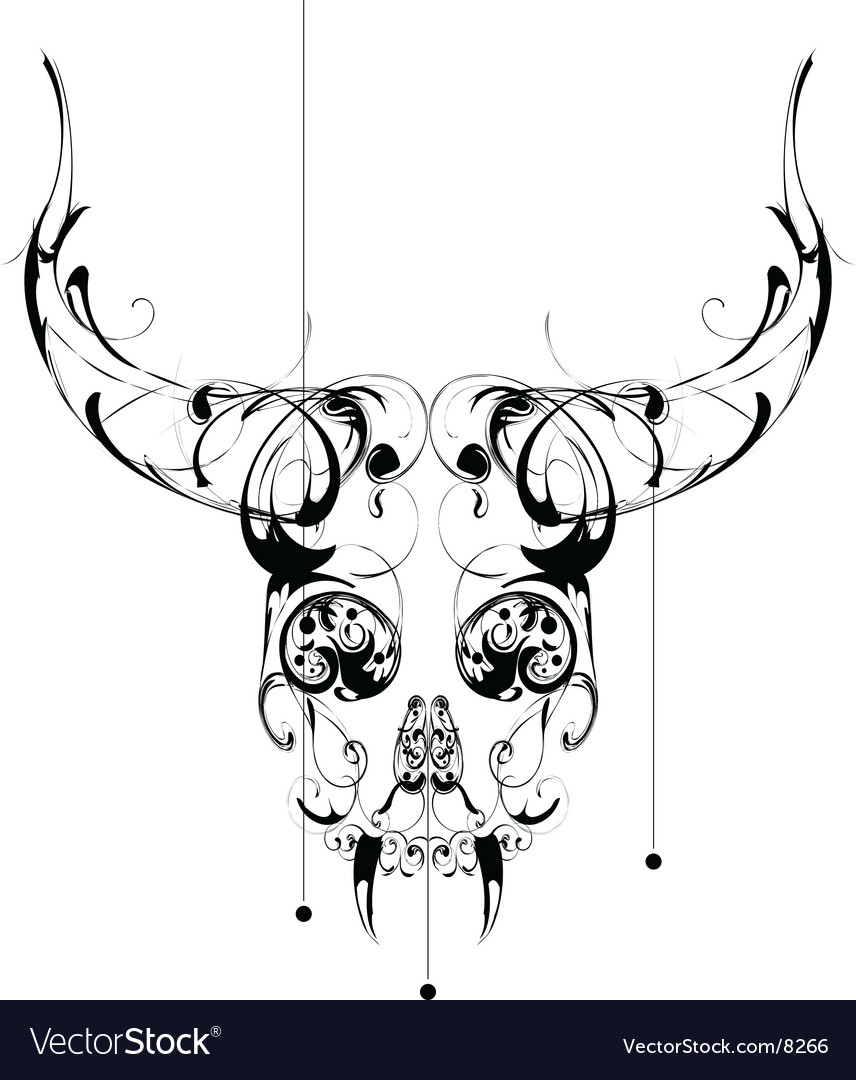 Skull pattern