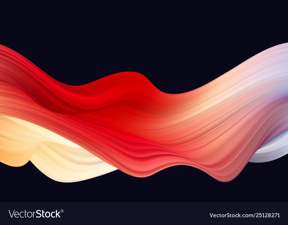 Abstract colorful background color flow vector image Abstract colorful background color flow