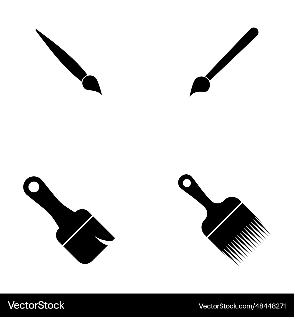 Brush icon Royalty Free Vector Image - VectorStock