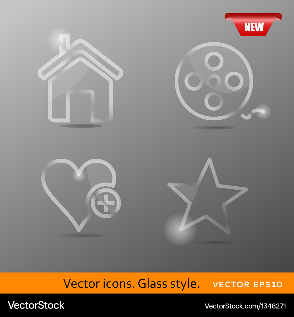 Icons class style Royalty Free Vector Image - VectorStock