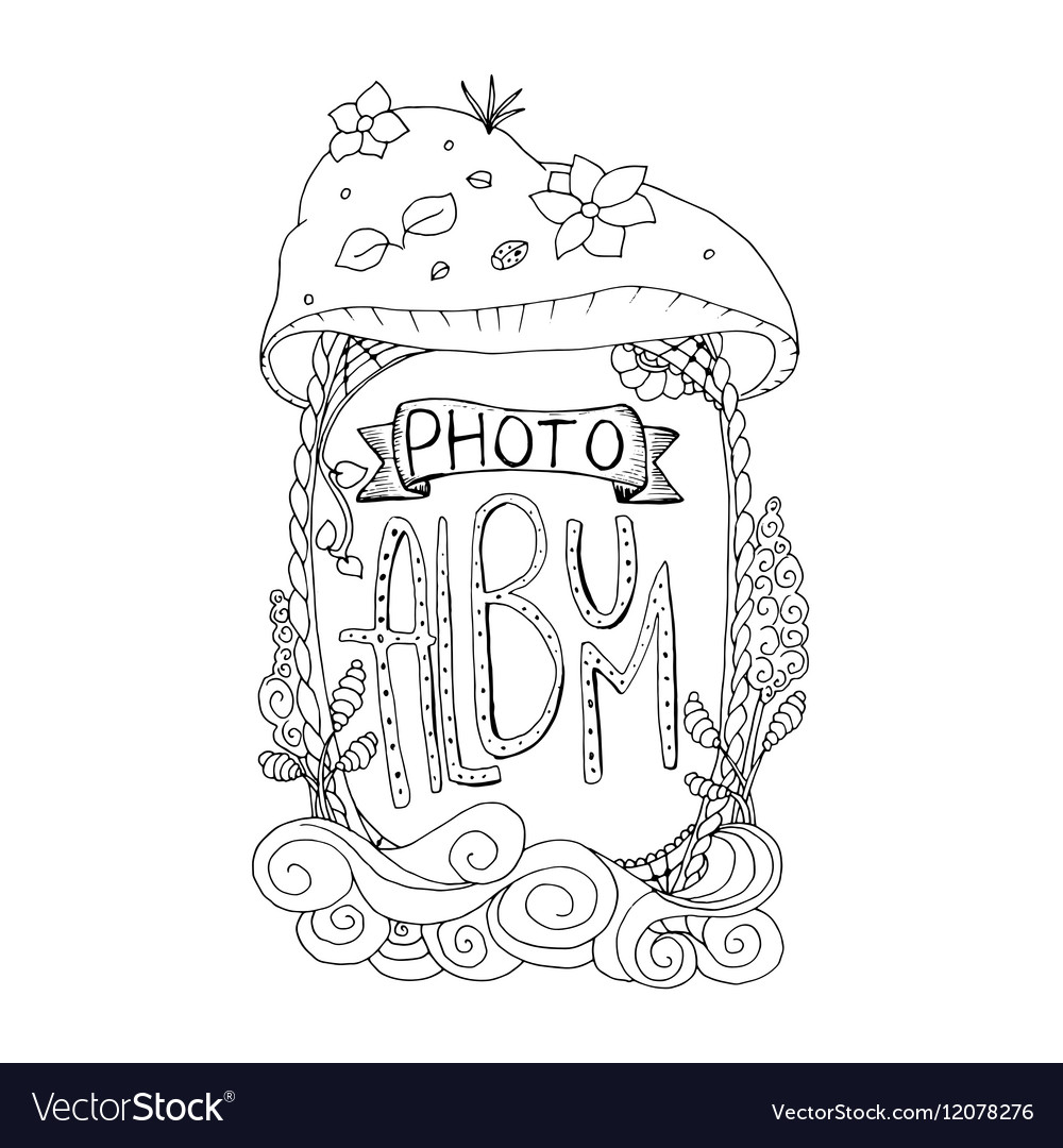 Photo album pages Royalty Free Vector Image - VectorStock