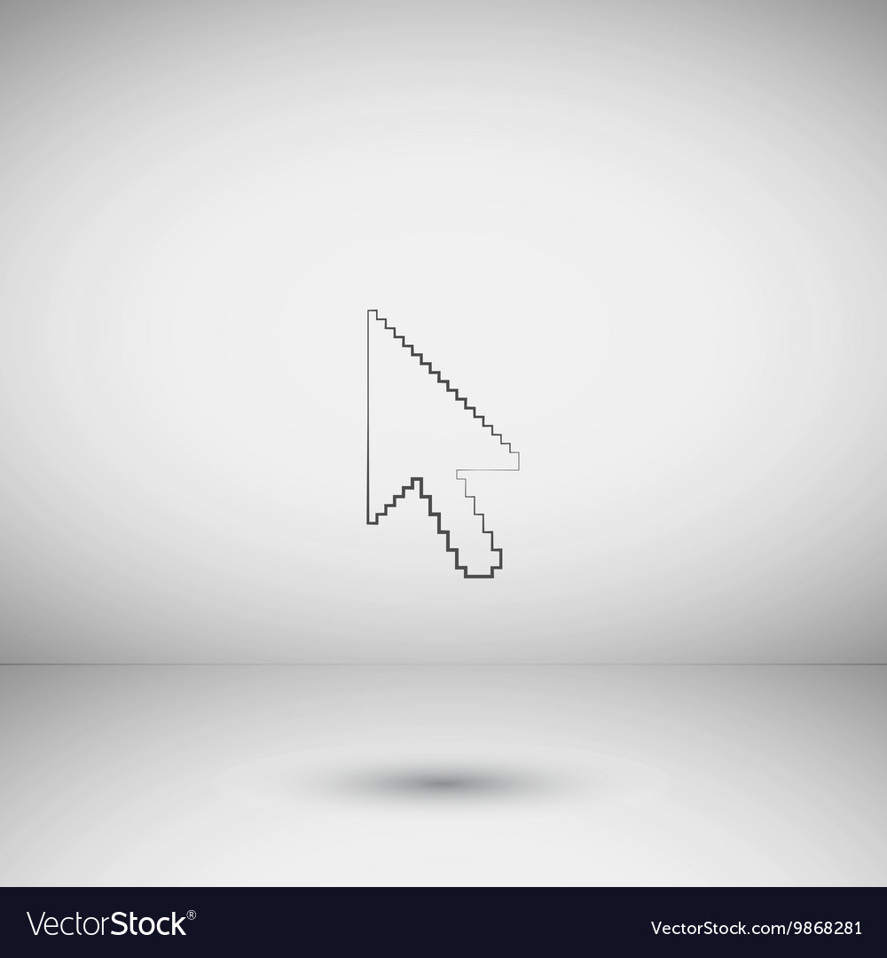 Arrow cursor icon Royalty Free Vector Image - VectorStock