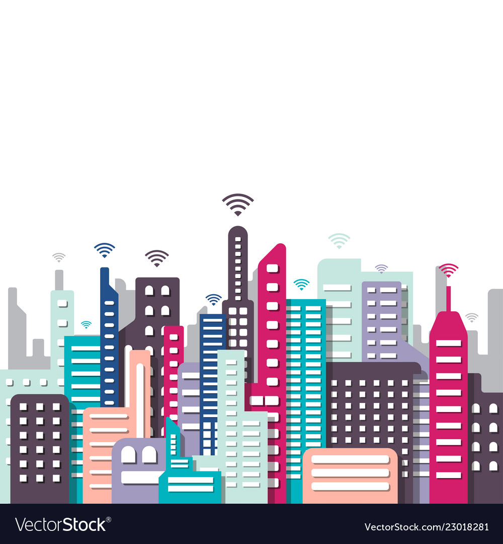 Building office internet network connection
