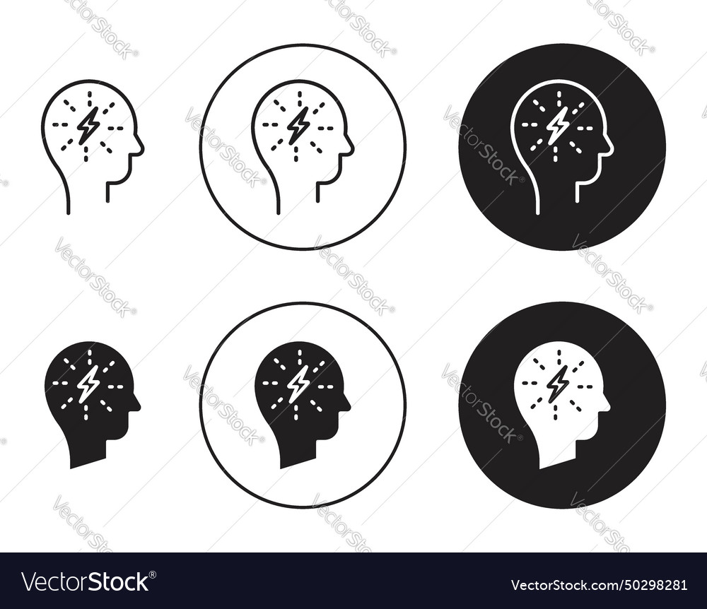 Comprehension icon set understand wisdom Vector Image