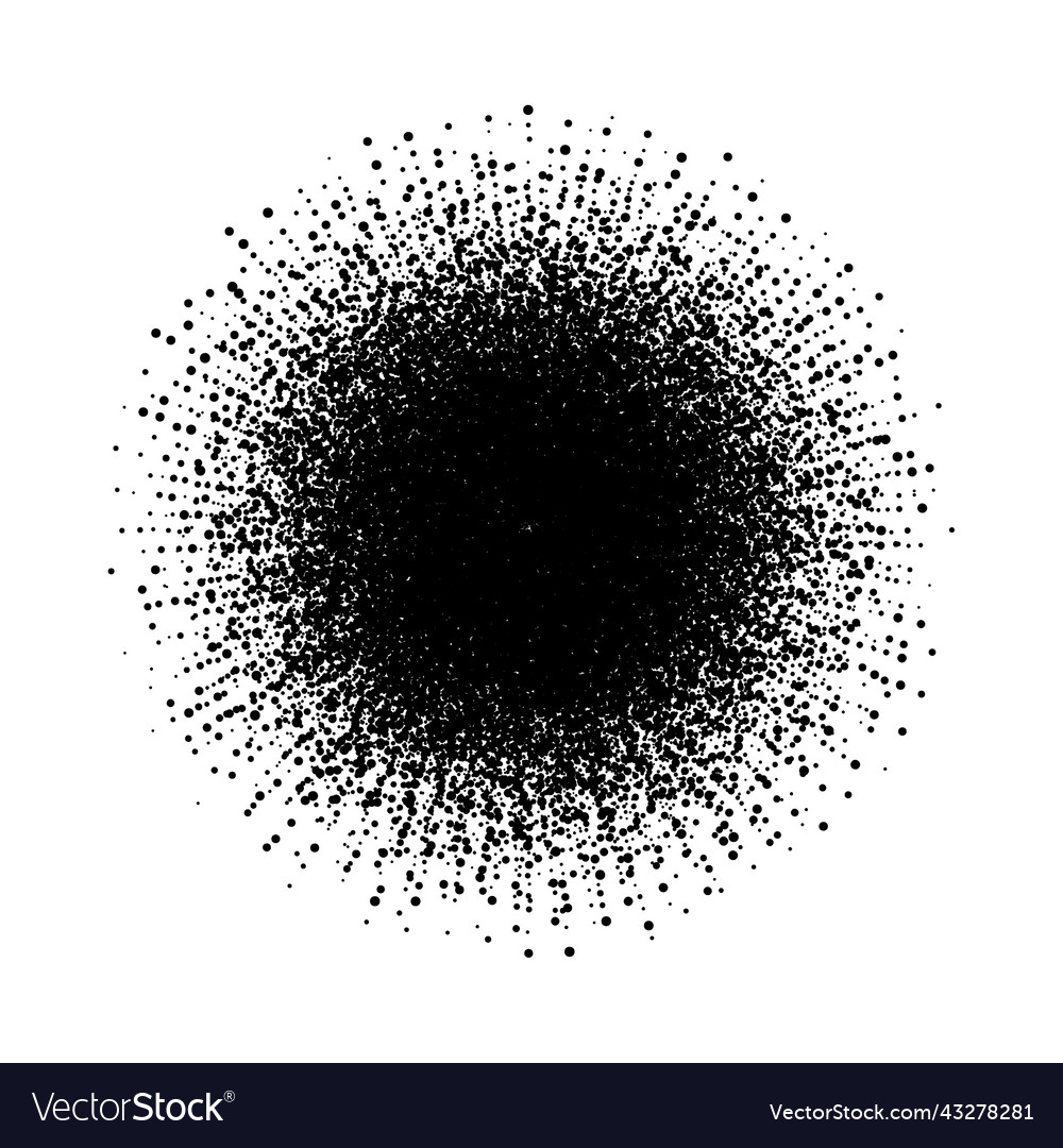 Explosive black frame Royalty Free Vector Image