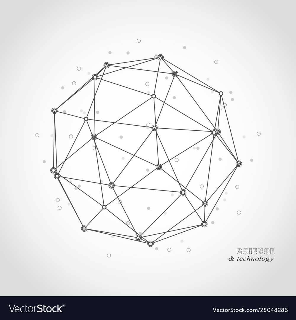 Abstract geometry shape Vector Image Abstract geometry shape