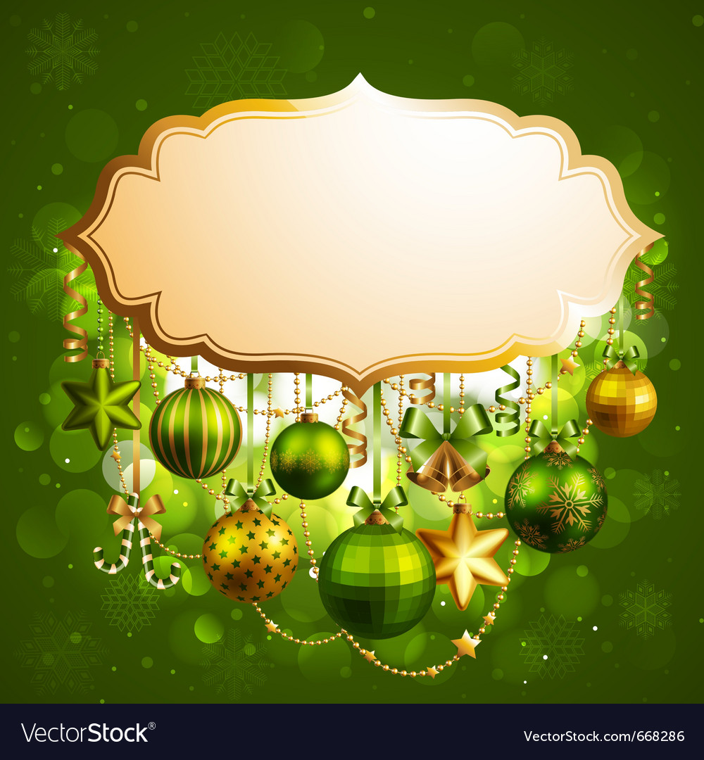 Beautiful christmas background Royalty Free Vector Image