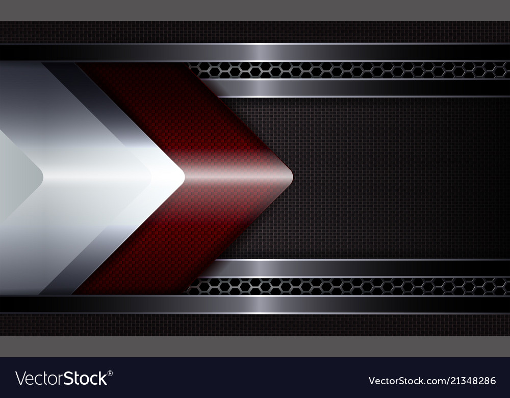 Geometric dark design with a textured frame red