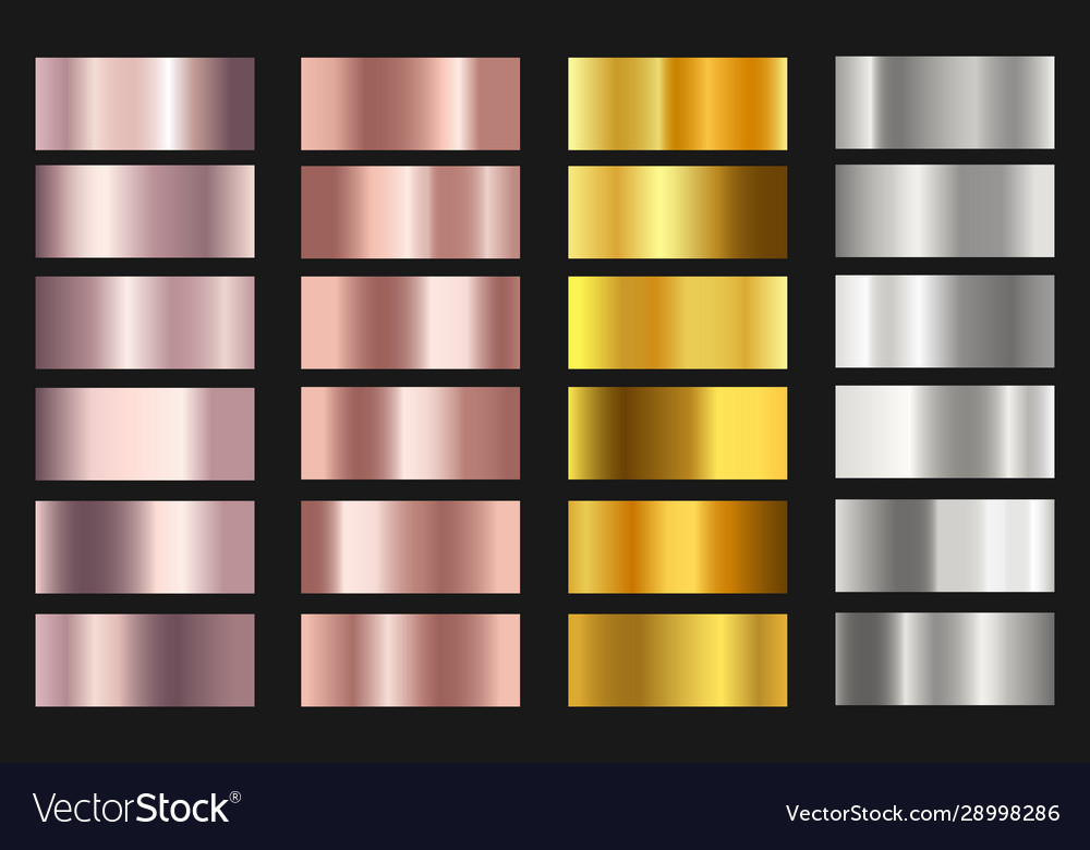 Metallic Foil Gradient Collection