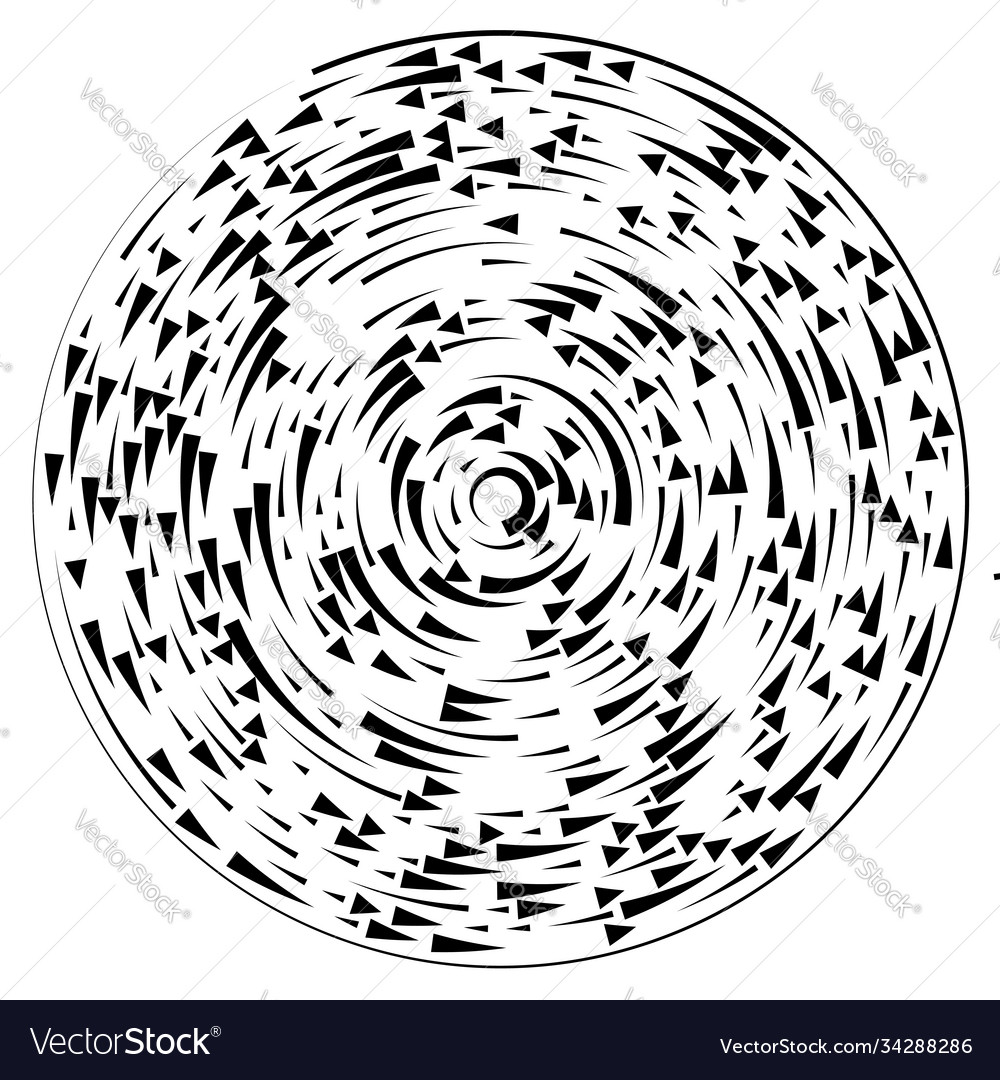 Radial radiating lines abstract burst element vector image Radial radiating lines abstract burst element