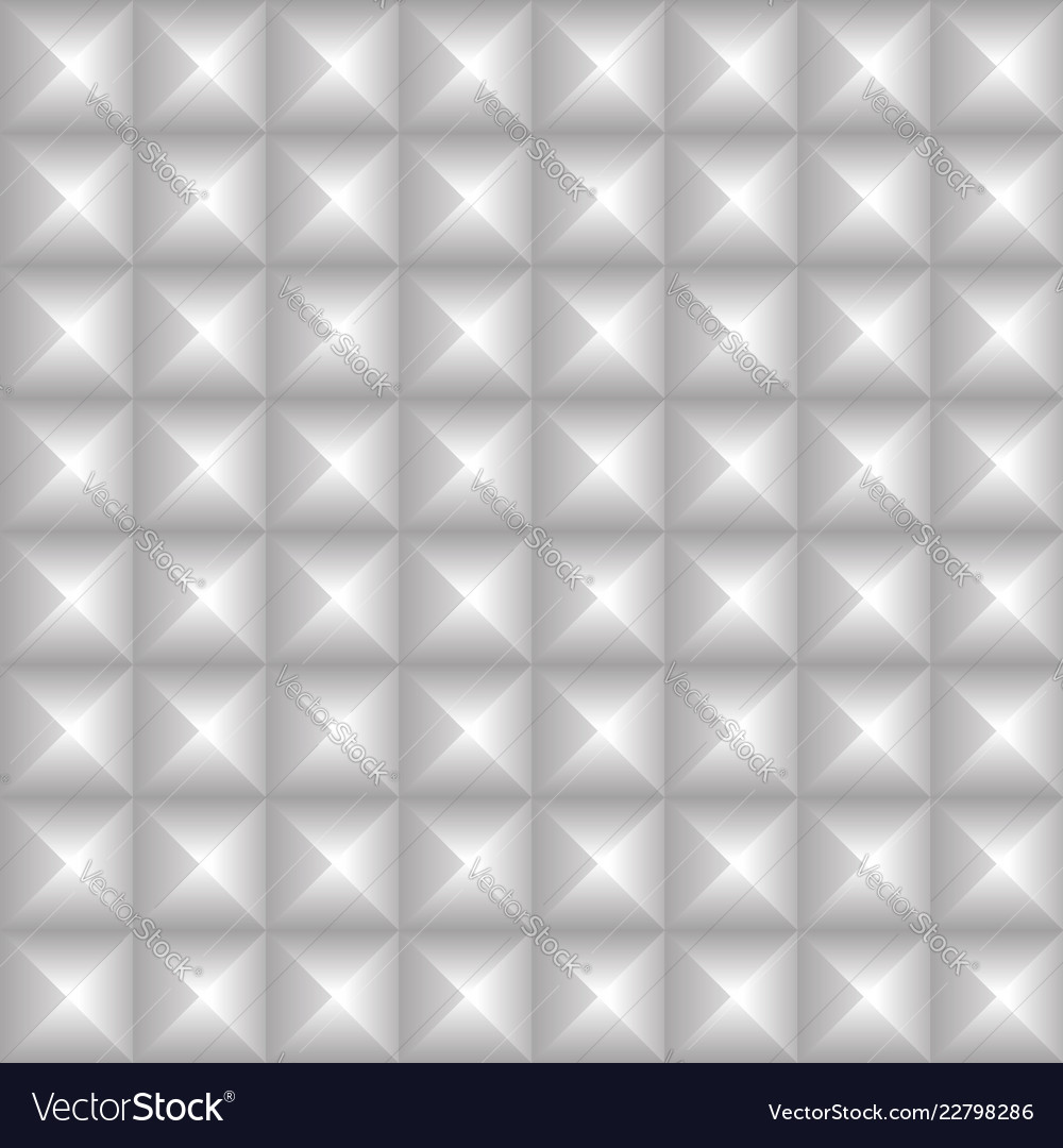 Studded background pointed pyramidal shapes vector image Studded background pointed pyramidal shapes