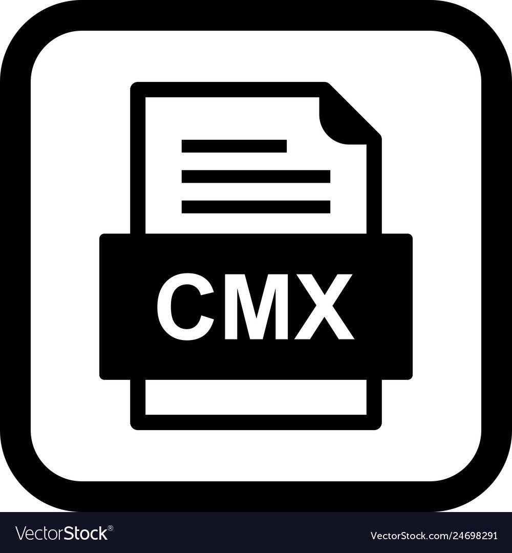 Cmx file document icon
