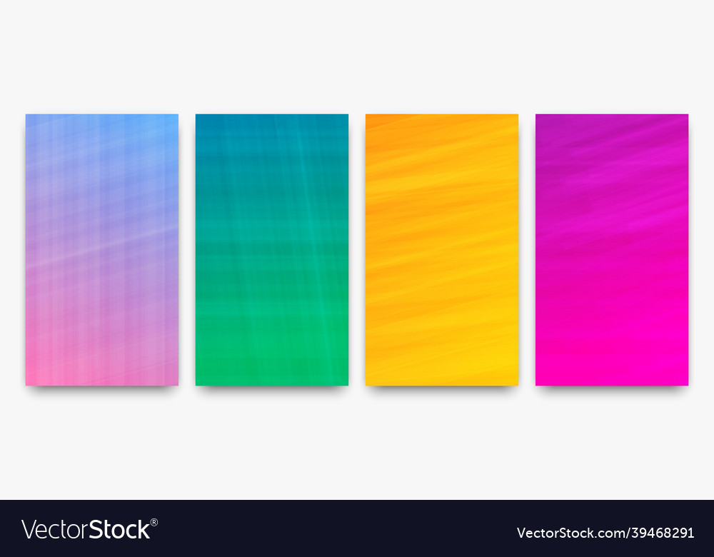 Modern colorful gradient background with lines vector image Modern colorful gradient background with lines