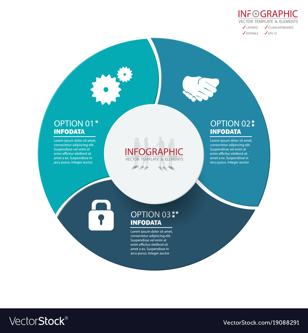 Modern Infographic Elements - 3 Options