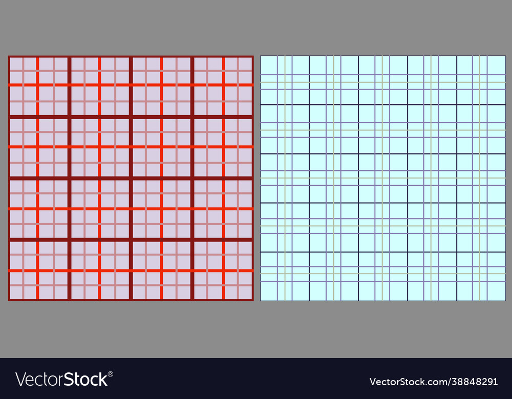 Multi-colored vertical and horizontal lines
