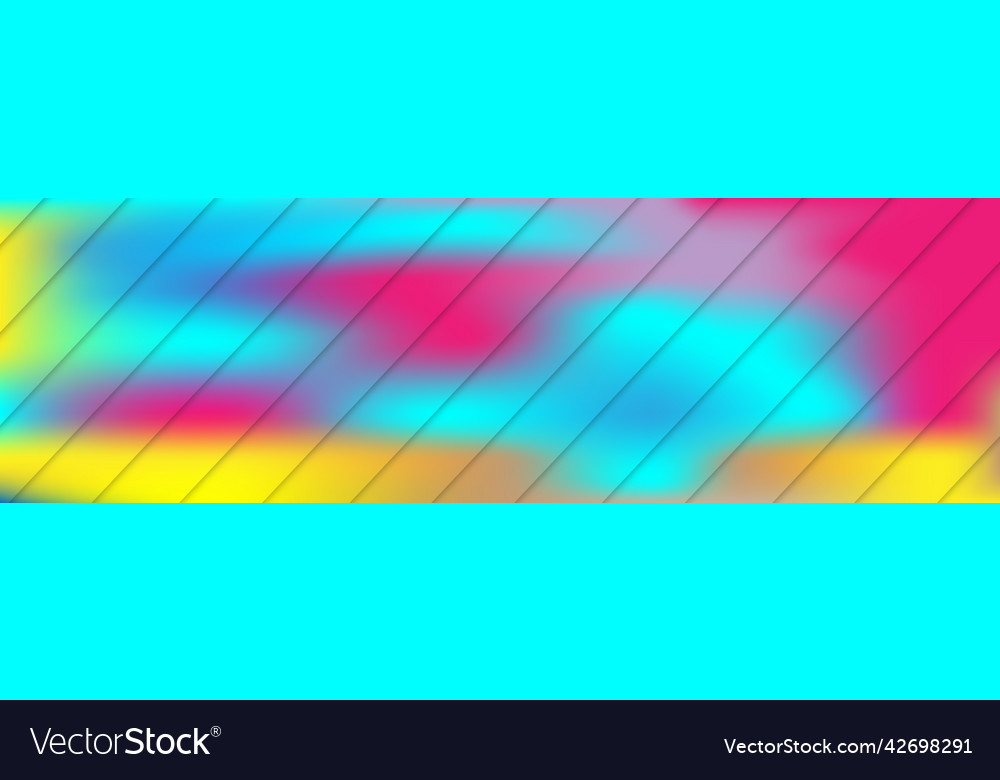 Panoramic abstract web background colorful vector image Panoramic abstract web background colorful